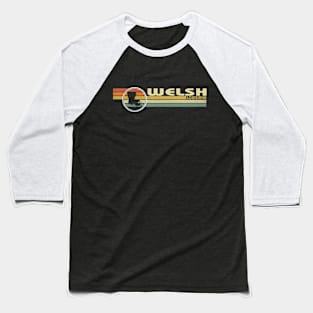 Welsh Louisiana vintage 1980s style Baseball T-Shirt